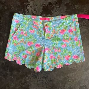 NWT Lilly Pulitzer X Disney Buttercup Shorts Size 8